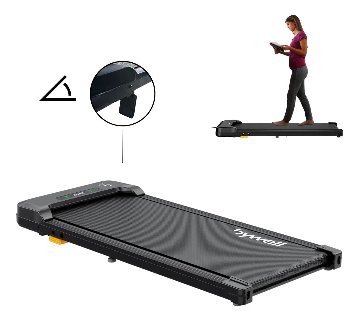 Caminadora Eléctrica Compacta y Plegable para Entrenar en Casa