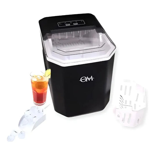 Maquina Fabrica De Hielo Portatil Om Con Autolimpieza